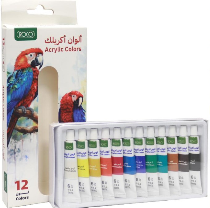 الوان اكرليك 6 مل 