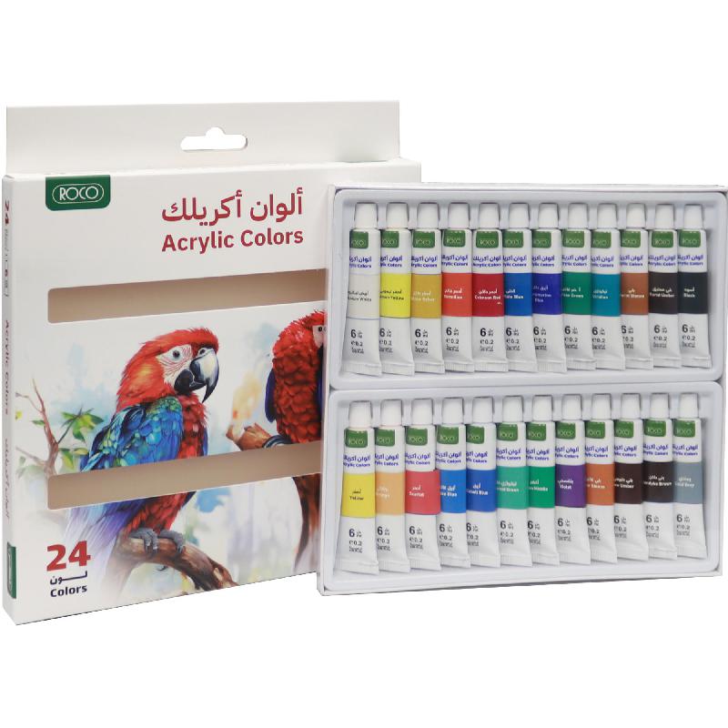 الوان أكريليك 24   