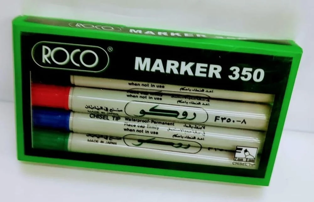 روكو اف ‎350 قلم ماركر ثابت 4 لون