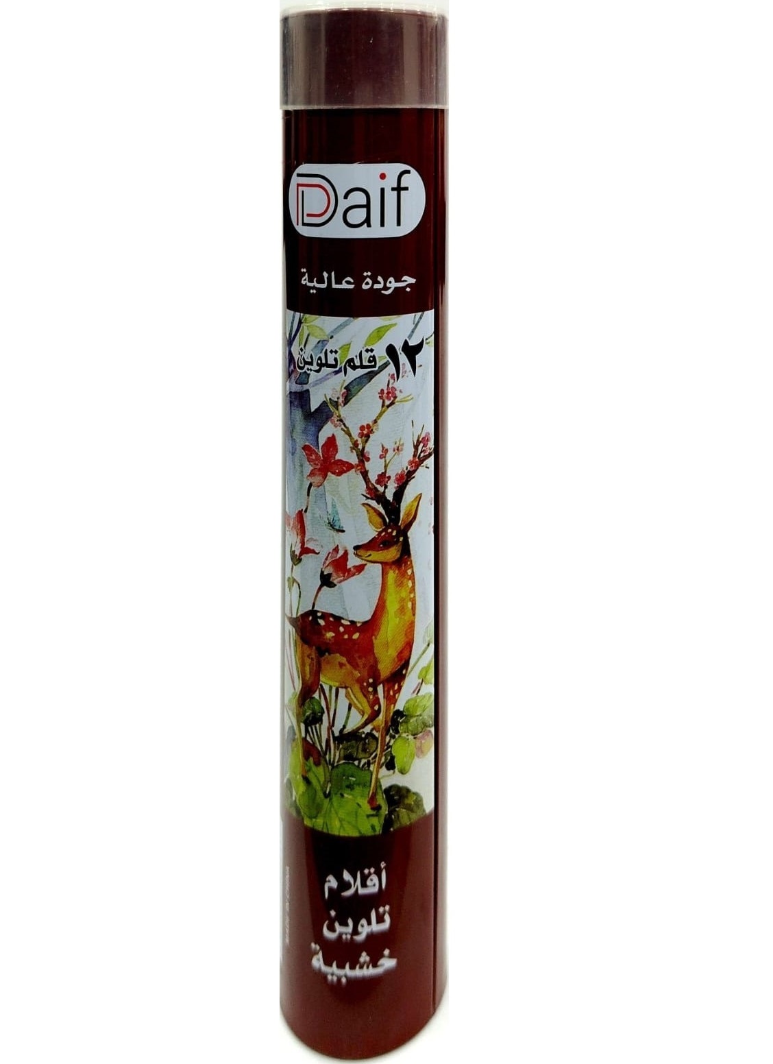 طقم أقلام ألوان خشبية