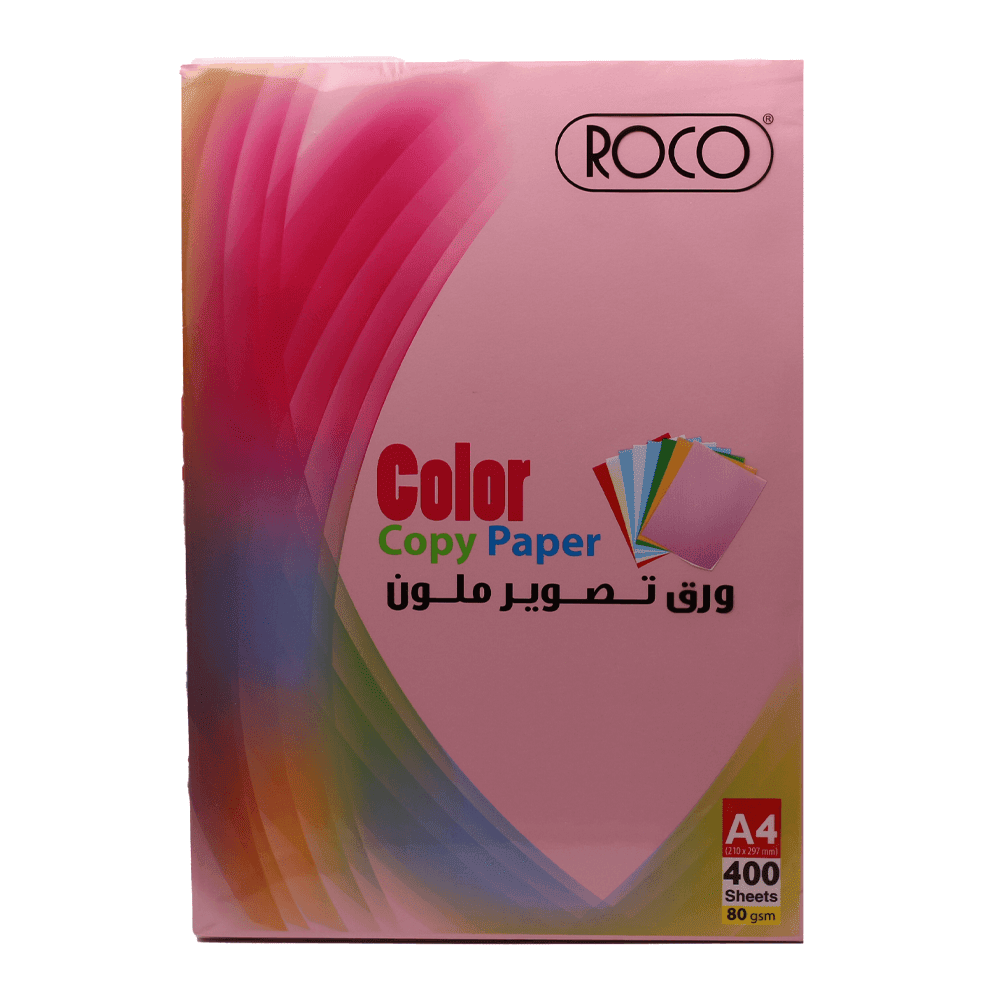 روكو ورق تصوير A4 زهري 
