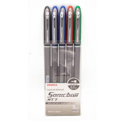 طقم اقلام خمسه لون سونيك NT7-0.7 ZEBRA