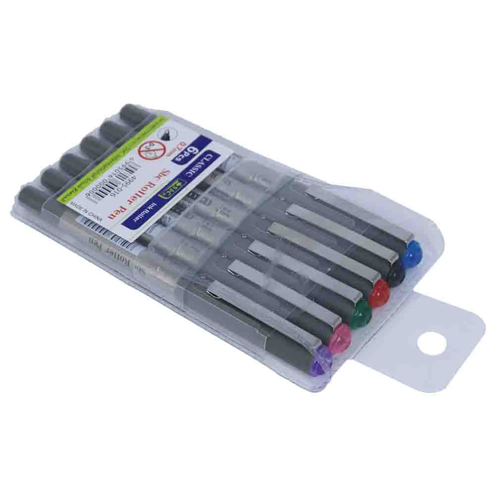 طقم أقلام سائل 6 الوان sbc