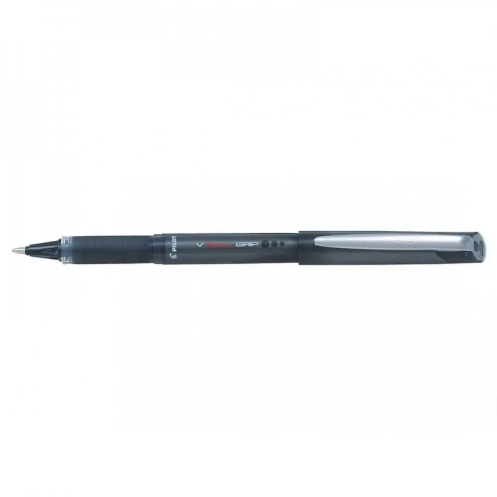 قلم بايلوت في بول جريب رولر، اسود