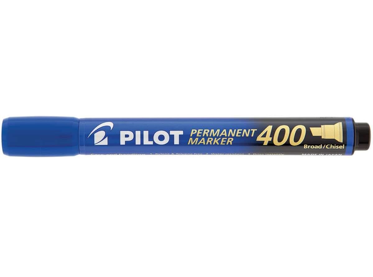 قلم معلم ماركر بايلوت مشطوف 400 ازرق SCA-400