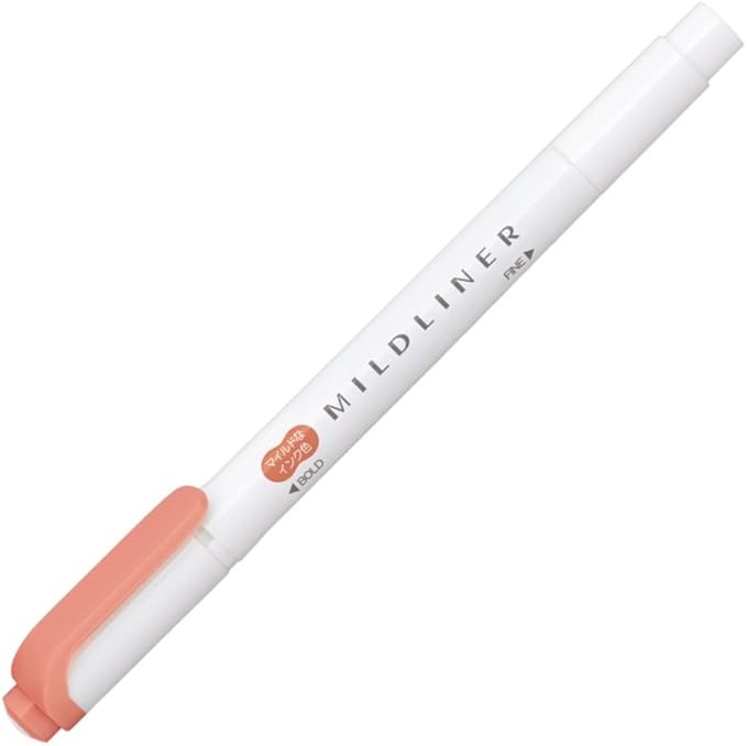 قلم تحديد وتظليل ميد لاينر من زيبرا، فلورسنت  (WKT7-MMZ)