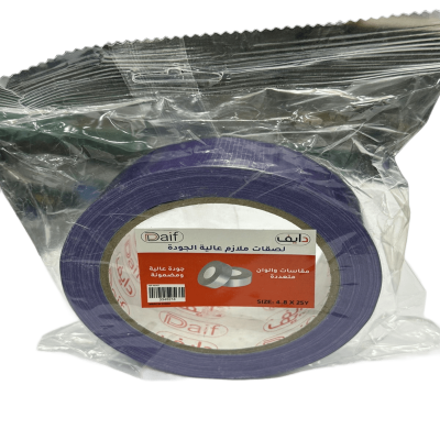 شطرطون DAIF مقاس 4.8*25 ياردة موف ارجواني 