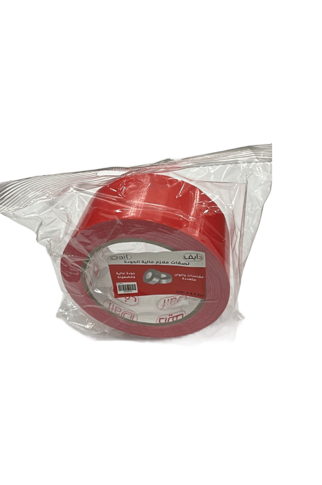 شطرطون DAIF مقاس 4.8*25 ياردة احمر 