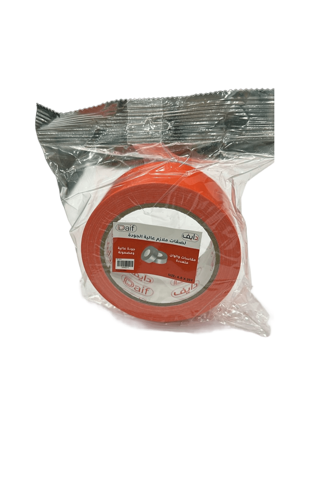 شطرطون DAIF مقاس 4.8*25 ياردة برتقالي 