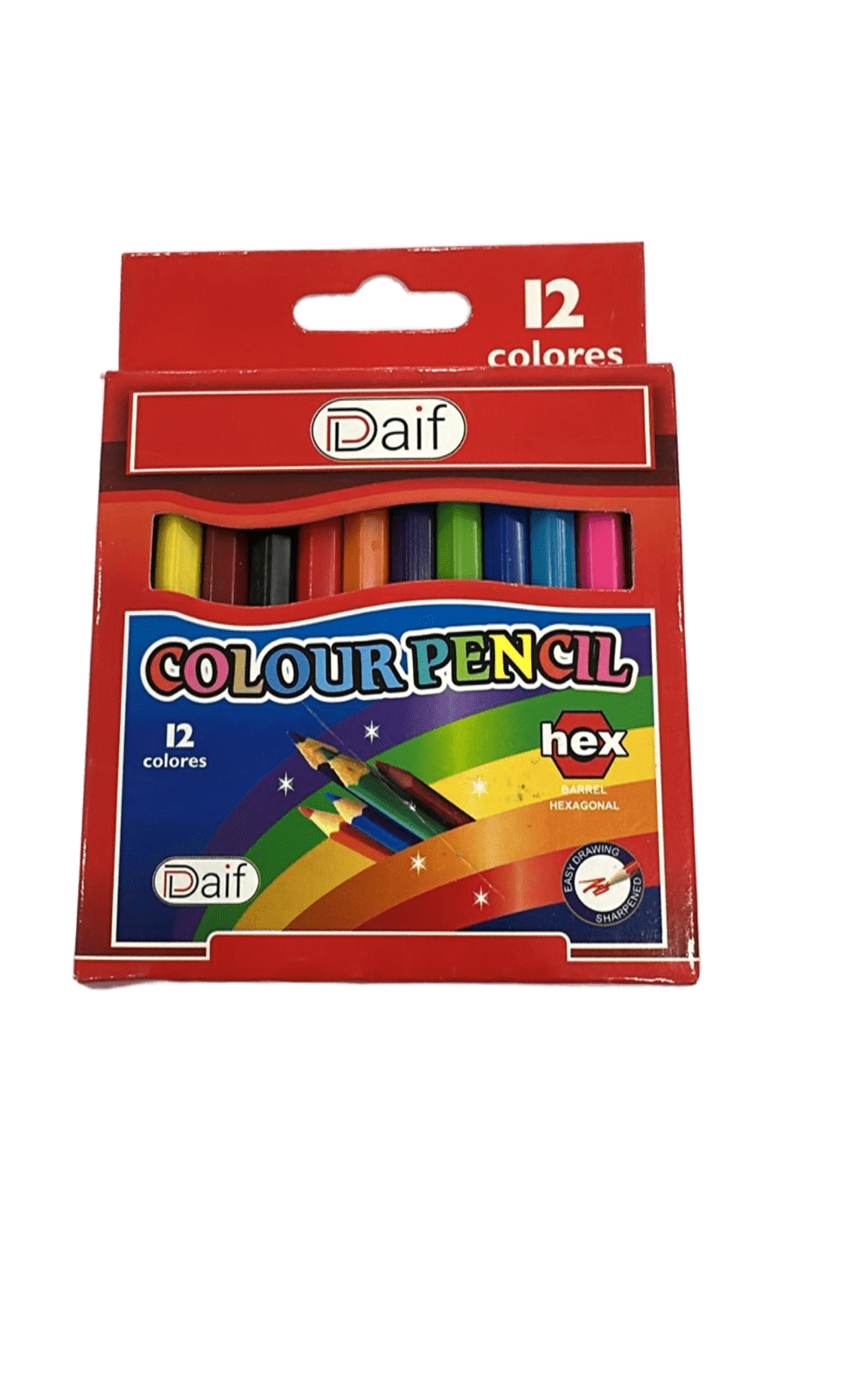 طقم الوان خشبي DAIF  عدد12 لون