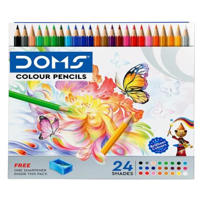 ألوان خشبية دومز 24 لون طويلة 