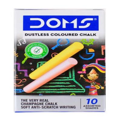  الطباشير الملون 10 قطع من دومز 
