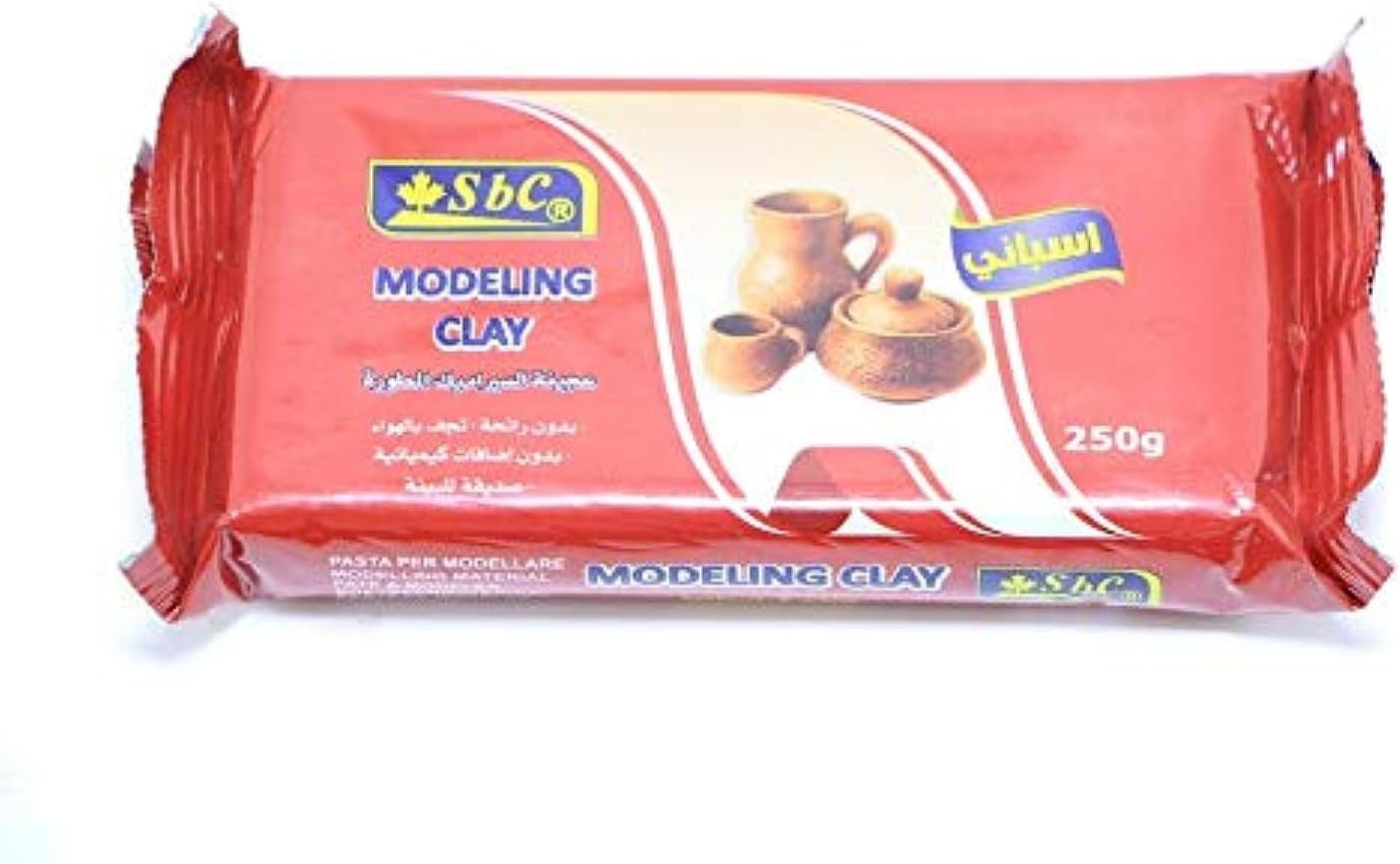 sbc عجينة السيراميك المطورة 250g لون بني 