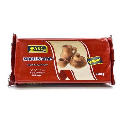 عجينة سراميك 500 غرام SBC  بني 