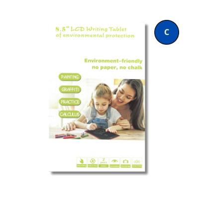 سبورة الكترونية لوح كتابة LCD مع قلم شاشة LCD قابلة للمس 8.5
