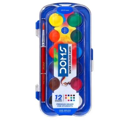 الوان مائية كعكات الوان دومز 7427 من 12 لون 