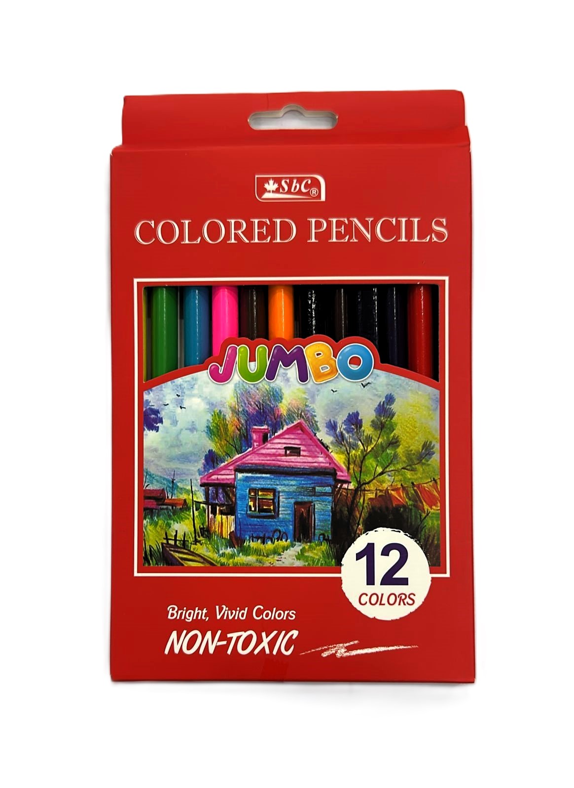 الوان خشبية 12 لون شركة SBC  موديل5127-005