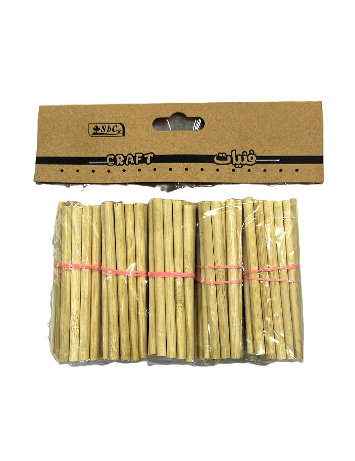 اعواد خشب دائرية قصيرة  للأعمال الفنية من SBC 7631029000004