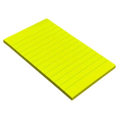 ورق ملاحظات لاصق اصفر مسطر 3*5  انش  SBC  رمز المنتج : 003-3855