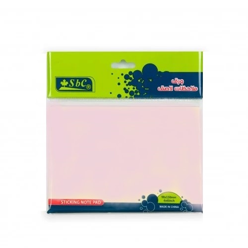 ورق ملاحظات مسطّر لاصق أبيض4*6 .   رمز المنتج 004-3852