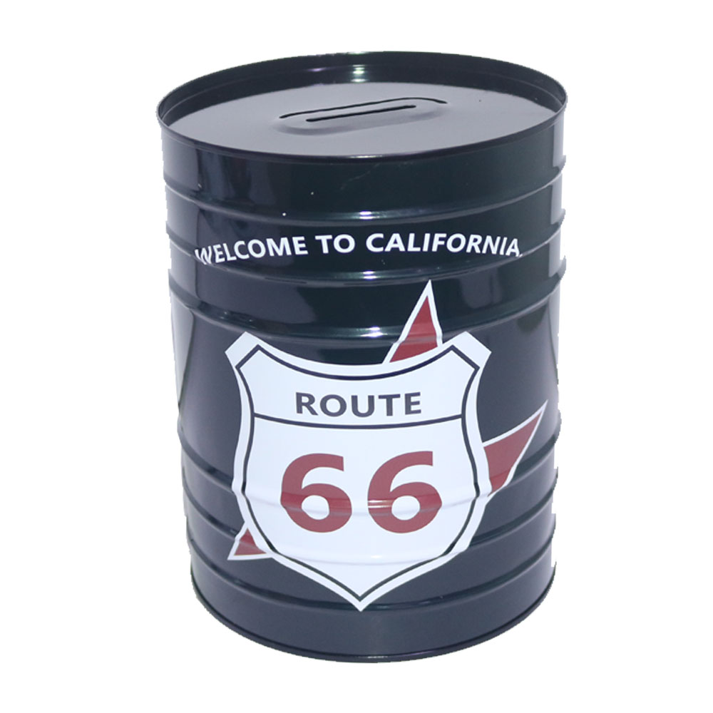 أشكال وألوان مختلفة حافظة العملات المعدنية حصالة كبير حديد 22 *15سم موديل CK678 - 0651