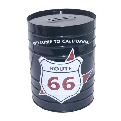 أشكال وألوان مختلفة حافظة العملات المعدنية حصالة كبير حديد 22 *15سم موديل CK678 - 0651