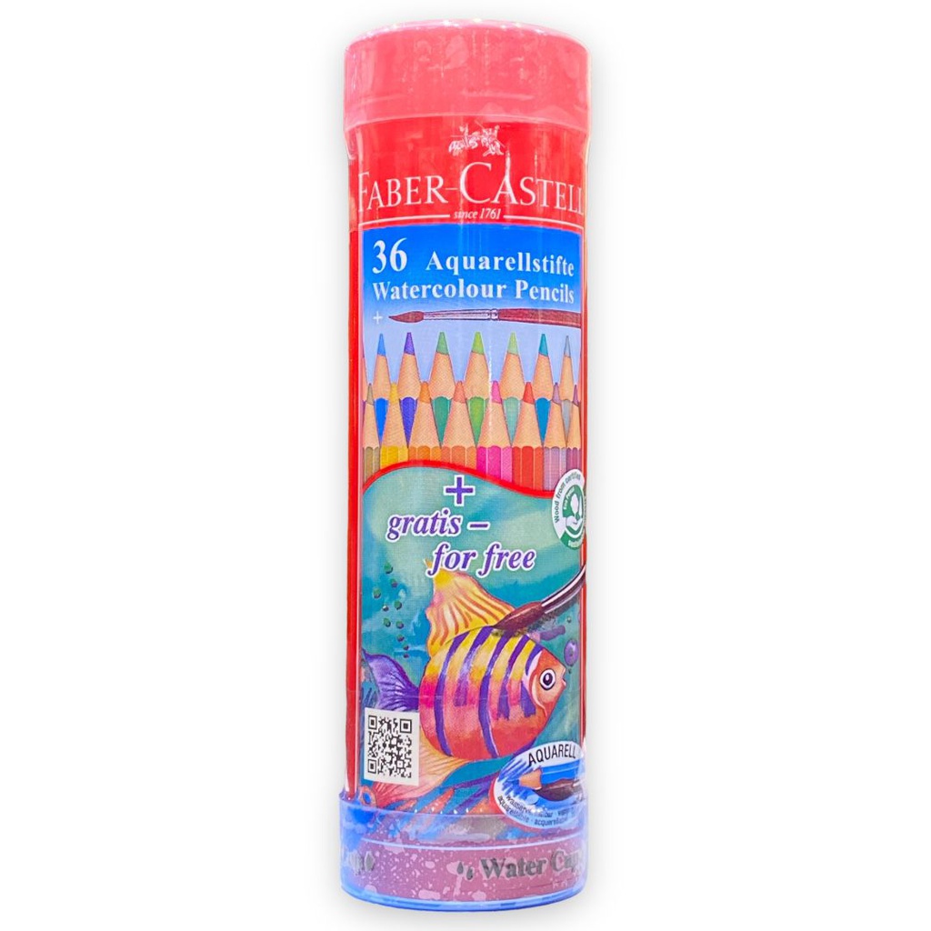 ألوان خشب من فابر كاستل 36 لون في علبة معدنية  115825