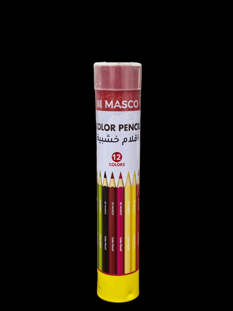 الوان خشبية 12 لون ماسكو 0101 MS6012 