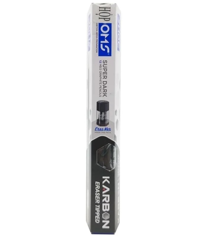 قلم رصاص مرسام  دومز 12 حبة مع براية DOMS 8492 HB2