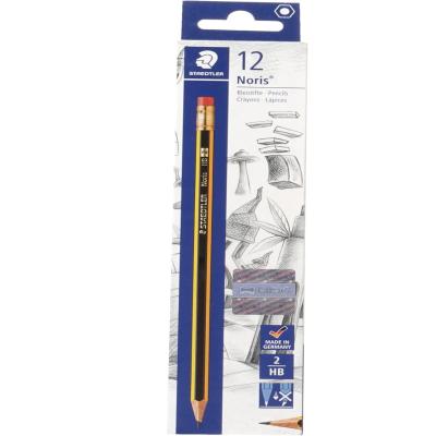 ستيدلر قلم رصاص مرسام  HB2  للاطفال St-122-Hba-53، اصفر/اسود، 22-Hb A53 