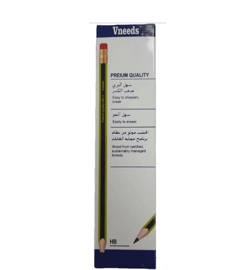 قلم رصاص مرسام 12قطعة VNEEDS 