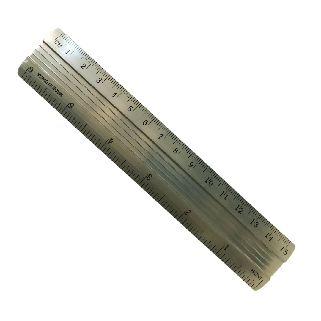 مسطرة ألمنيوم 15 سم