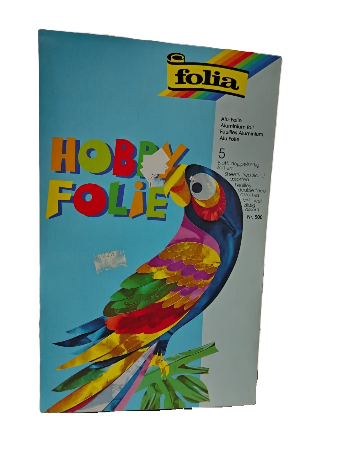 شرائح ألمنيوم ملونة اعمال فنية فولينا 5 شرائح