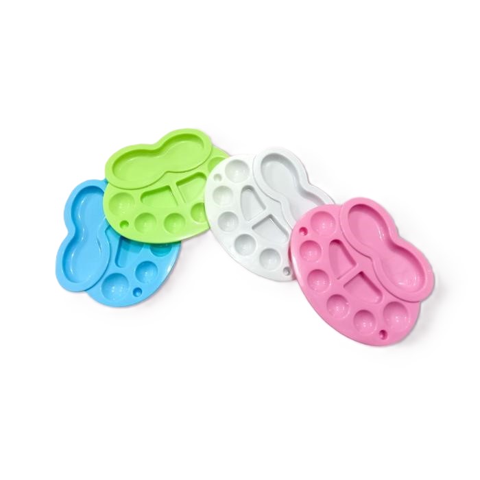 صحن ألوان باليت بلاستيك