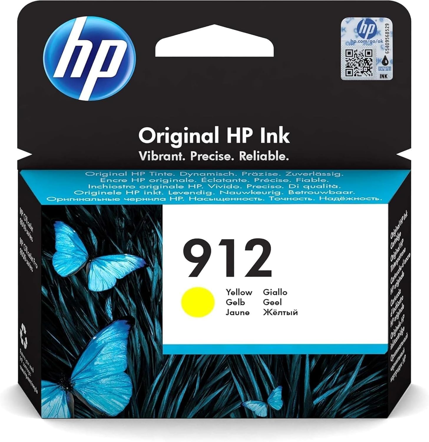 خرطوشة الحبر الأصفر الأصلية HP 912 - 3YL79AE
