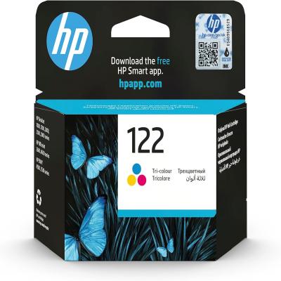 خرطوشة طباعة حبرية HP 122‏ أصلية ثلاثية الألوان - CH562HE