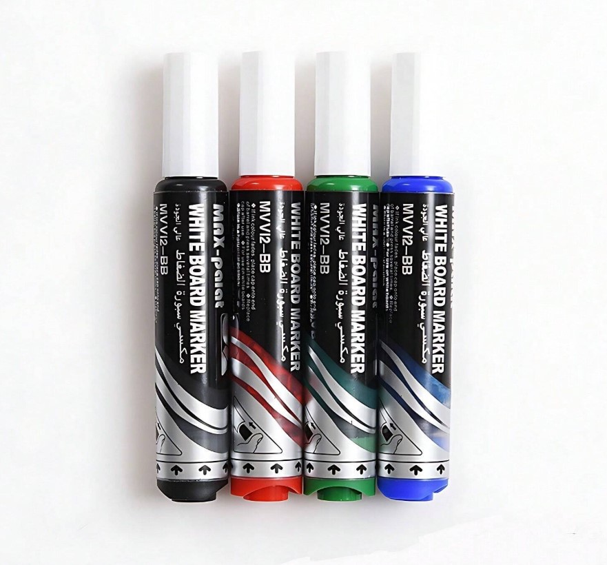 طقم قلم سبورة 4 لون MWL2-BB