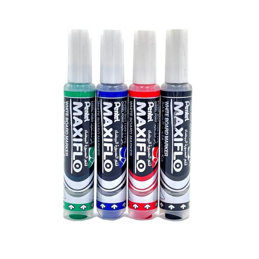 طقم قلم سبورة ماكس فلو PE-MWL6-04