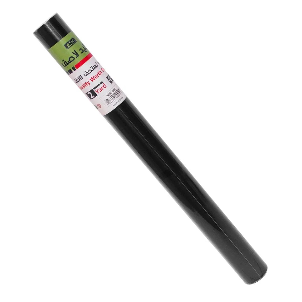 رول تجليد لاصق أسود سادة 2 يارد (SBC). 5886-001