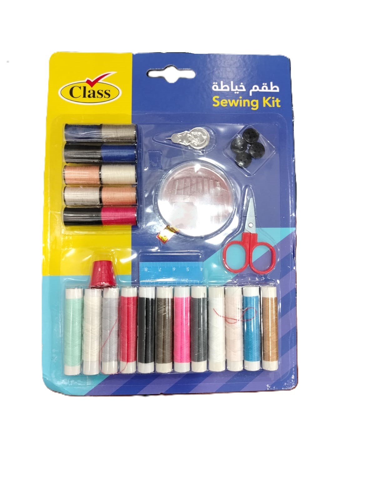 مجموعة  طقم خياطة  42 قطعة  sewing kit رقم : cl-149012 شركة class 