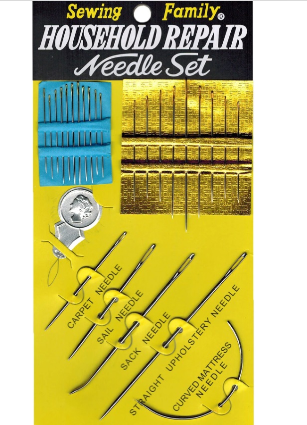 مجموعة إبر الخياطة المنزلية 