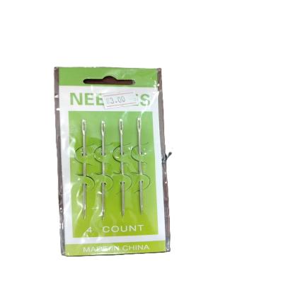 ابر الخياطة اليدوية من الفولاذ المقاوم للصدأ 4 قطع متنوعة الاستخدام 829-4