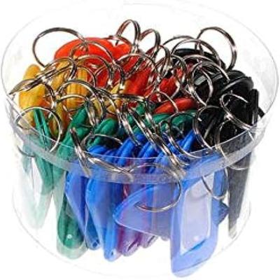 ميداليات علاقة مفاتيح sbc بلاستيك 50 قطعة 024-5521